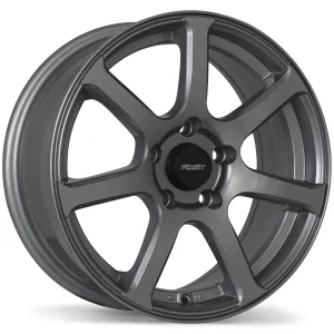 Fast Wheels – Seven – Gunmetal – 16″x7″ 42mm – All weather Wheels – F213-1670-65MN+42F671